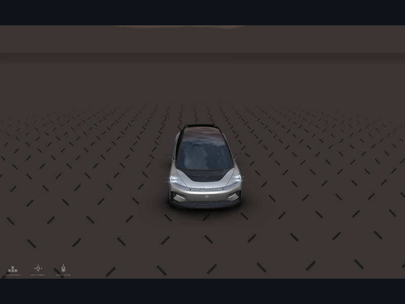 FF 91 交互试驾展示 FF 91 交互试驾展示